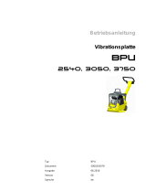 Wacker Neuson BPU 3050A Benutzerhandbuch