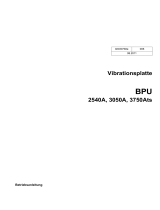 Wacker Neuson BPU 3050A Benutzerhandbuch