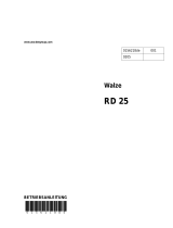 Wacker Neuson RD25 Benutzerhandbuch