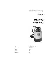 Wacker Neuson PSA2800 Benutzerhandbuch