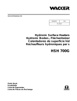 Wacker Neuson HSH700G Parts Manual