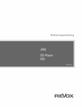Revox Joy S22 CD Player Bedienungsanleitung