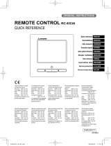 Mitsubishi Heavy Industries RC-EX3A Referenzhandbuch