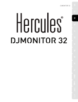 Hercules DJMonitor 32  Benutzerhandbuch