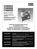 Max CN890S(CE) Bedienungsanleitung