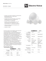 Electro-Voice EVID C44 Datenblatt