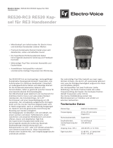 Electro-Voice RE520-RC3 Datenblatt