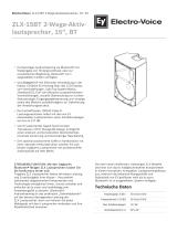 Electro-Voice ZLX-15BT Datenblatt