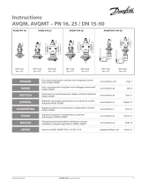 Danfoss AVQM, AVQMT (Generation 2006) Bedienungsanleitung