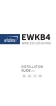Eldes EWKB4 Installationsanleitung