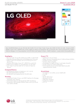 LG OLED55CX9LA Datenblatt