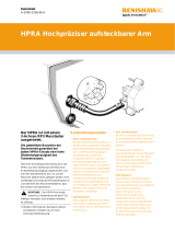 Renishaw HPRA high precision removable arm Data Sheets