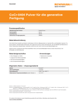 Renishaw CoCr-0404 powder Data Sheets