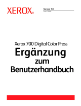 Xerox Xerox 700i/700 Digital Color Press with Integrated Fiery Color Server Benutzerhandbuch