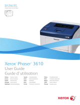 Xerox Phaser 3610 Bedienungsanleitung
