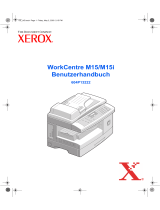 Xerox M15i Benutzerhandbuch