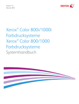 Xerox Color 800/1000/i Benutzerhandbuch
