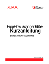 Xerox FreeFlow Scanner 665e Benutzerhandbuch