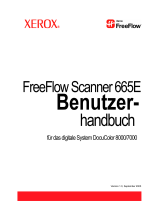 Xerox FreeFlow Scanner 665e Benutzerhandbuch
