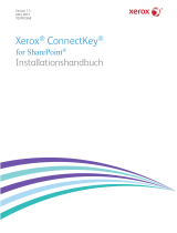 Xerox ConnectKey for SharePoint® Installationsanleitung