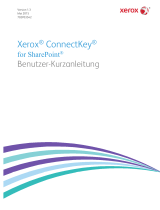 Xerox ConnectKey for SharePoint® Installationsanleitung