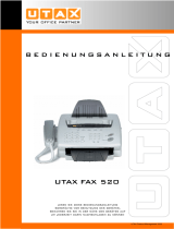 Utax FAX 520 Bedienungsanleitung