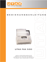 Utax FAX 530 Bedienungsanleitung