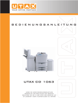 Utax CD 1063 Bedienungsanleitung