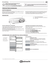 Bauknecht KDU 1476-1 LH Daily Reference Guide