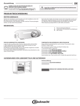 Bauknecht KR 923 A++ Daily Reference Guide