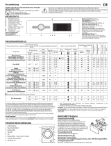 Bauknecht FFBBE 8638 WV F Daily Reference Guide