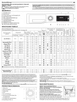Bauknecht WA Platinum 823 PS Daily Reference Guide