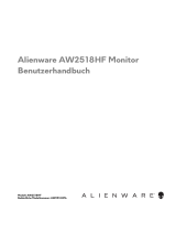 Alienware AW2518Hf Benutzerhandbuch