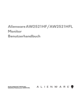 Alienware AW2521HF Benutzerhandbuch