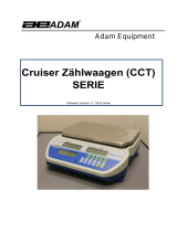 Adam Equipment CCT Benutzerhandbuch