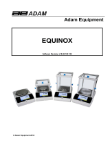 Adam Equipment Equinox Benutzerhandbuch