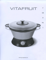 Tefal Vitafruit Bedienungsanleitung