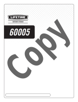 Lifetime 60005 Bedienungsanleitung