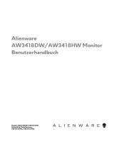 Alienware AW3418HW Benutzerhandbuch