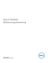 Dell C7520QT Benutzerhandbuch