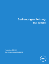 Dell D2015H Benutzerhandbuch