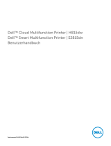 Dell H815dw Cloud MFP Printer Bedienungsanleitung