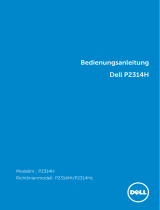Dell P2314H Benutzerhandbuch
