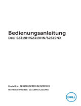 Dell S2319NX Benutzerhandbuch