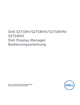 Dell S2718HN/S2718NX Benutzerhandbuch
