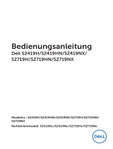 Dell S2719NX Benutzerhandbuch