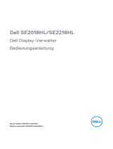 Dell SE2018HL Benutzerhandbuch
