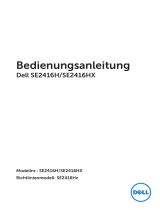 Dell SE2416H/SE2416HX Benutzerhandbuch