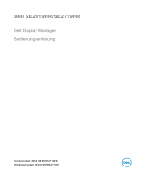 Dell SE2419HR Benutzerhandbuch