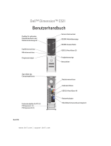 Dell Dimension C521 Bedienungsanleitung